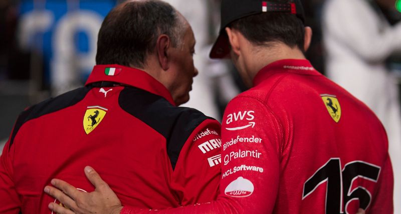 Il Team Principal della Ferrari ha commentato le difficoltà incontrate a inizio anno. Vasseur contento della tranquillità con la quale il team ha reagito.