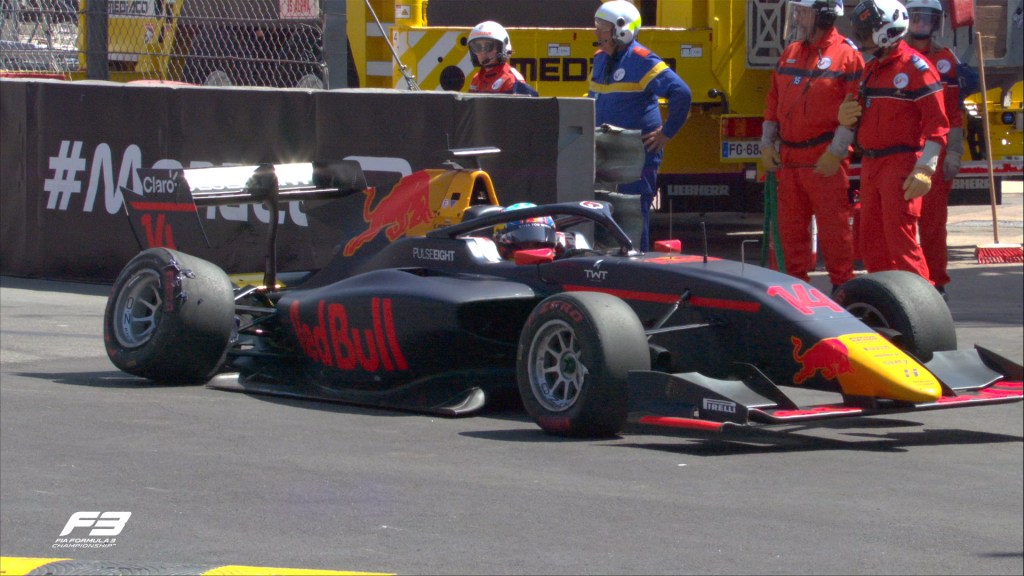 Montoya subito dopo l'incidente