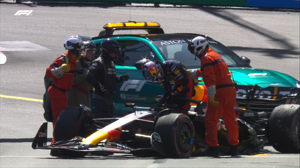 Perez incidente Monaco