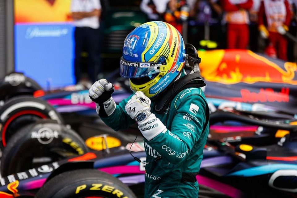L’ex Team Principal di Benetton e Renault si gode meritatamente la scelta giusta a cui ha condotto il suo pilota.