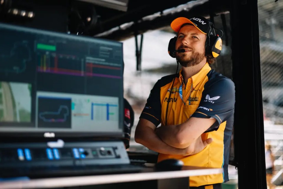 Gavin Ward, direttore di gara della Arrow McLaren