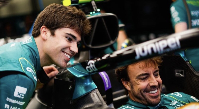Alonso esalta il compagno Stroll. Il canadese solo molto sfortunato nelle ultime due gare. Tornerà presto a portare punti al team.