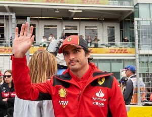 conferenza stampa sainz austria
