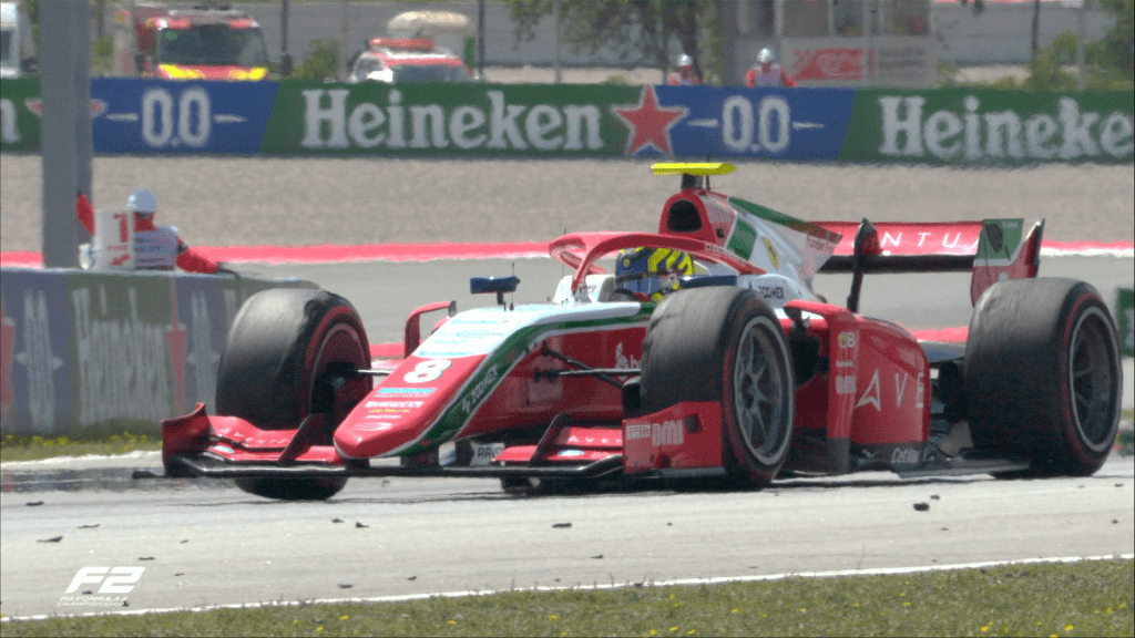 F2 | GP Spagna: Bearman conquista la Feature Race!