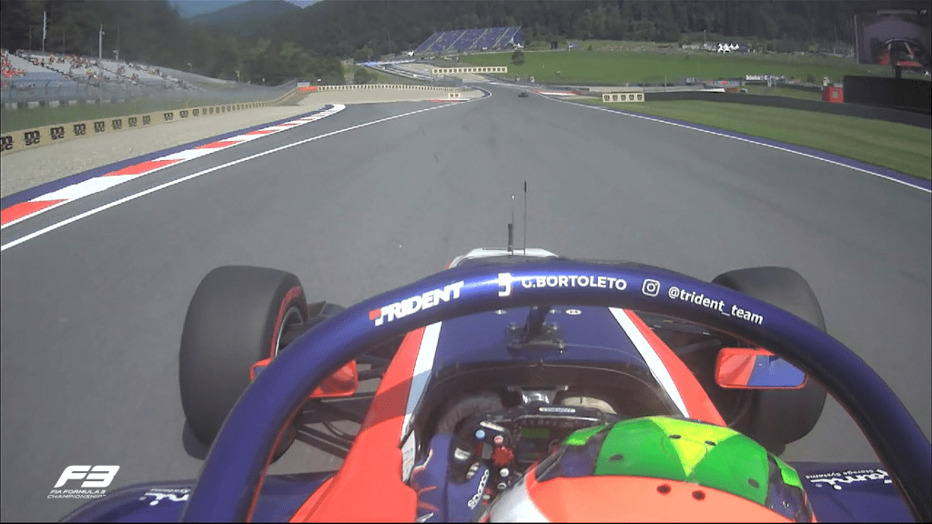 Il leader del campionato di Formula 3 Gabriel Bortoleto ha dettato il ritmo nelle prove libere al Red Bull Ring, una sessione interrotta da una bandiera rossa causata da Sebastian Montoya.