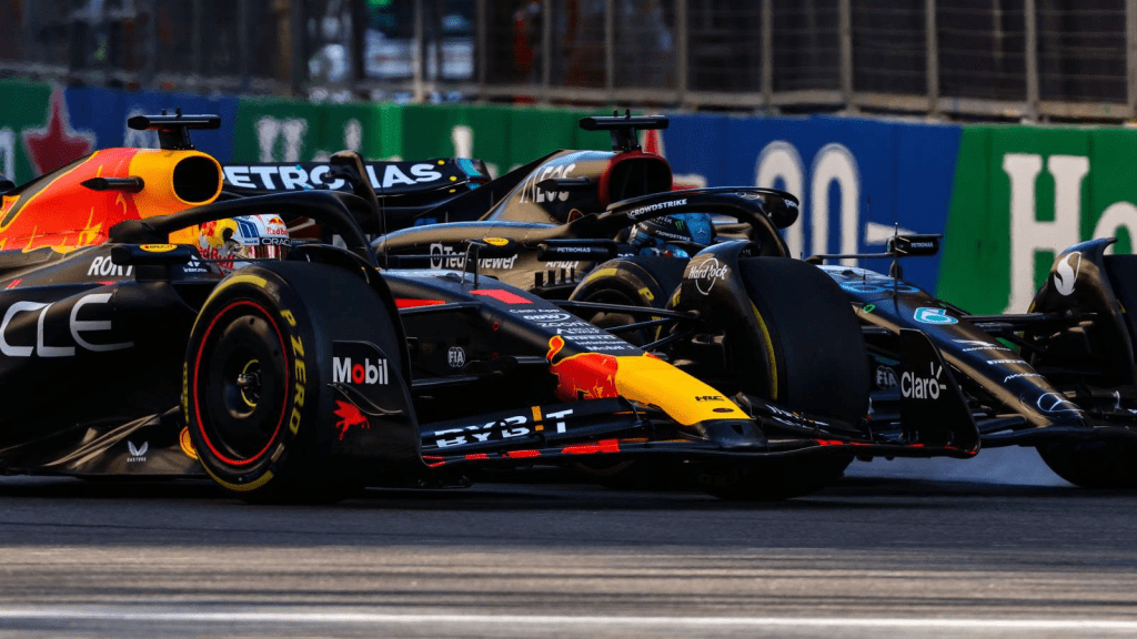 Russell crede che Verstappen sia nel suo anno "meno aggressivo"