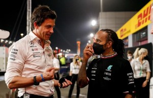 Toto Wolff Lewis Hamilton