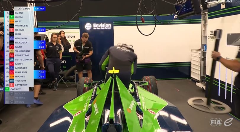 Dennis campione del mondo, Cassidy messo fuori dai giochi dal suo compagno di squadra. Le due facce della medaglia di un E-Prix fin troppo movimentato.