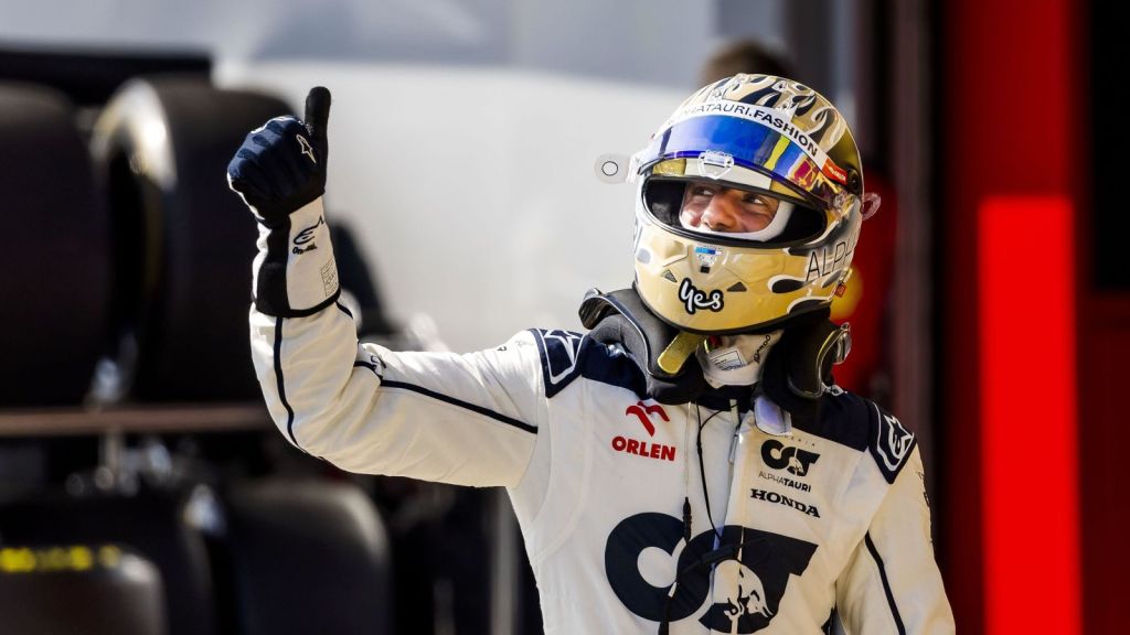 Ricciardo durante il fine settimana in Ungheria.