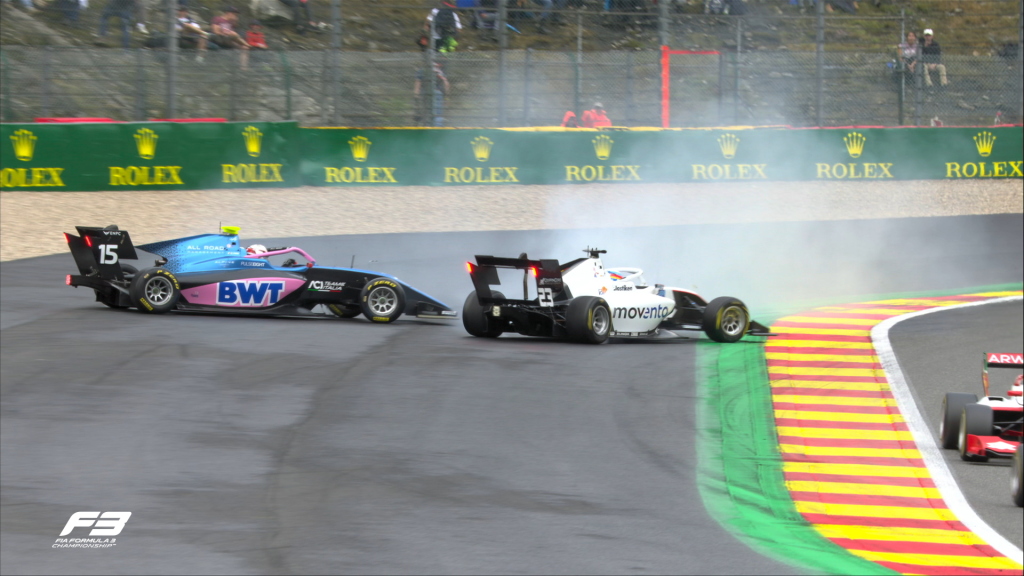 F3 | GP Belgio: Vince Collet, out Bortoleto e Marti, ma quante Safety Car!