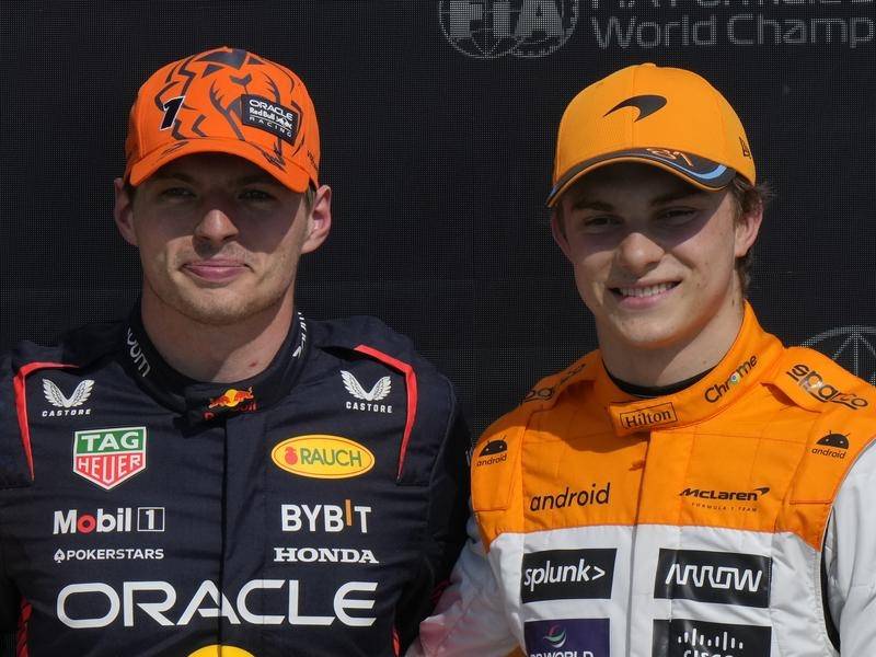 Oscar Piastri e Max Verstappen, prossimi compagni di squadra secondo Eddie Jordan