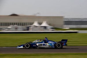 Il poleman del Gallagher Grand Prix Graham Rahal