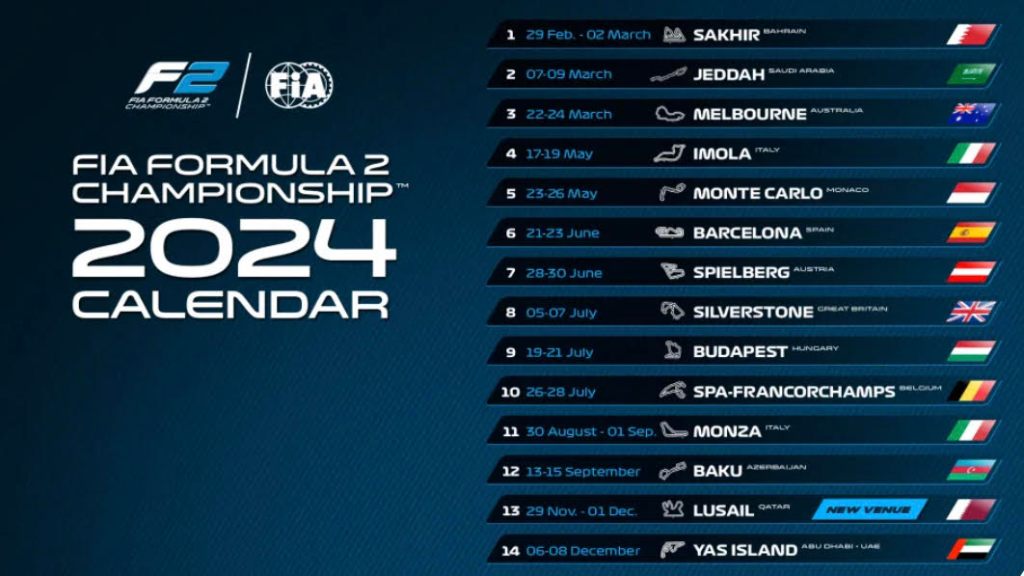 calendario f2 completo