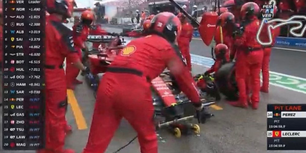 È stato un fine settimana estremamente negativo per Charles Leclerc. Il pilota della Ferrari ha ammesso di essere il principale responsabile del pit-stop lento.