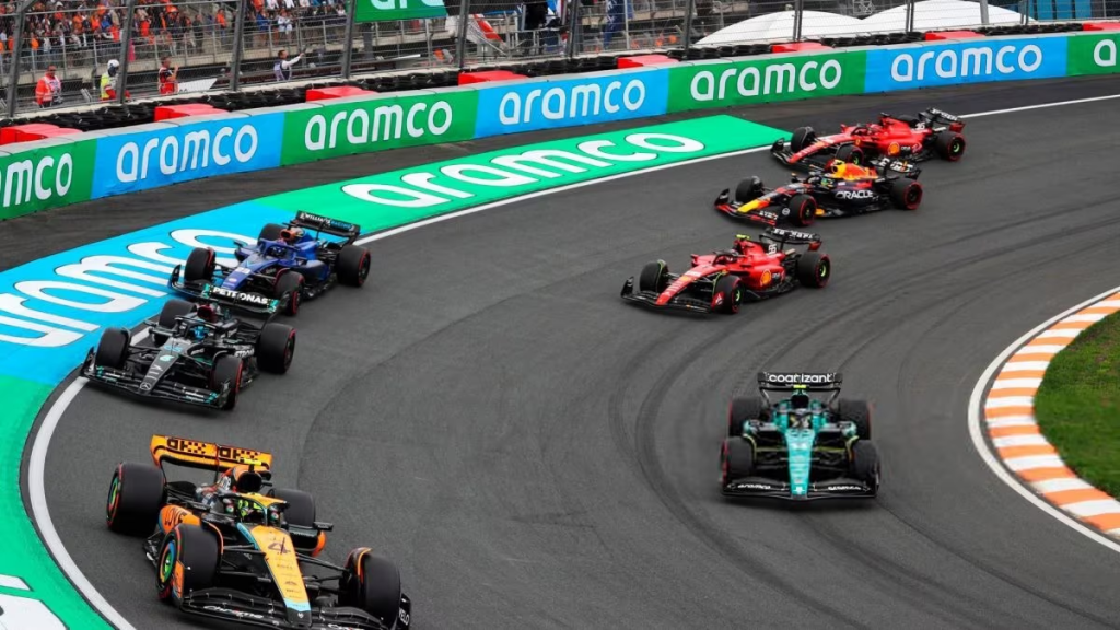 partenza alonso zandvoort 2023