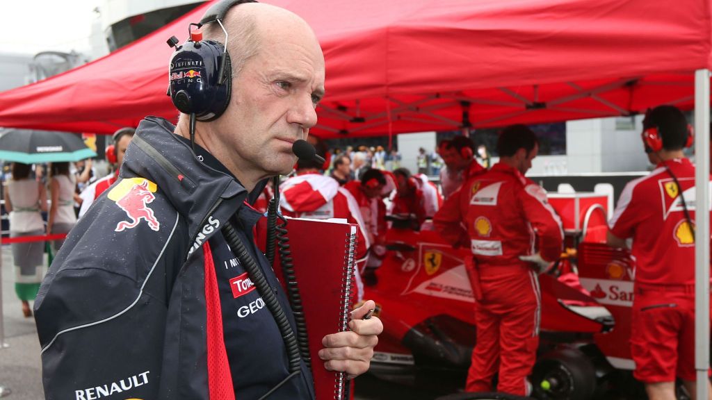 Adrian Newey Red Bull 2013.