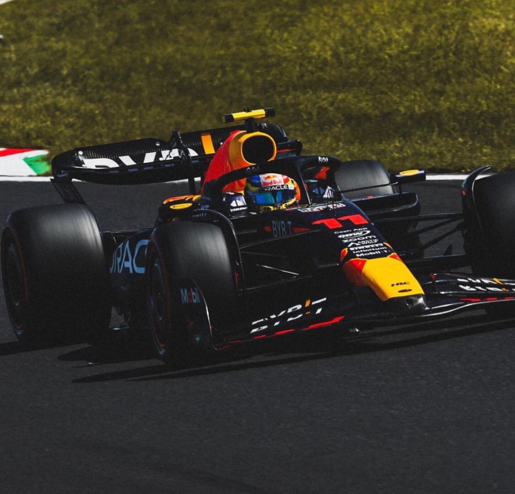 Perez durante il gp di suzuka