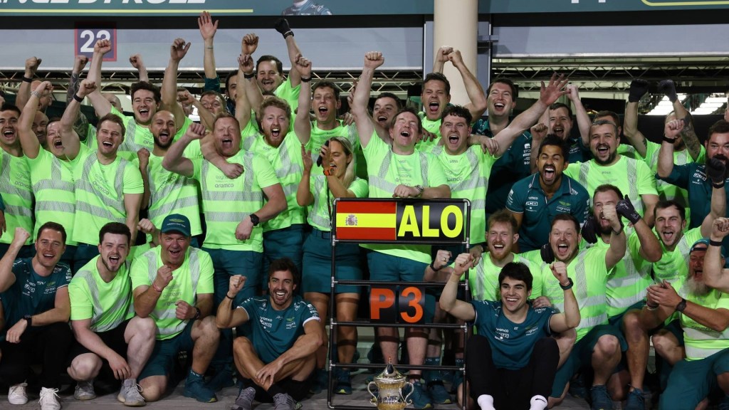 GP Bahrain 2023 podio Alonso