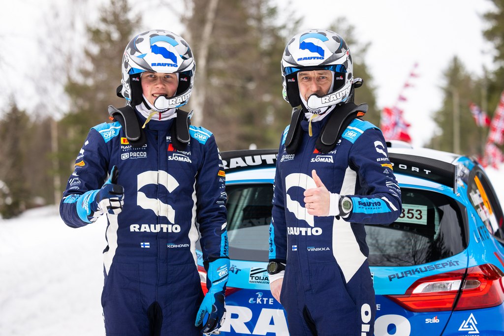 Roope Korhonen Anssi Viinikka Kuva Rautio Motorsport