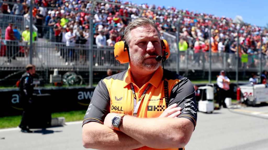 Zak Brown, team principal McLaren