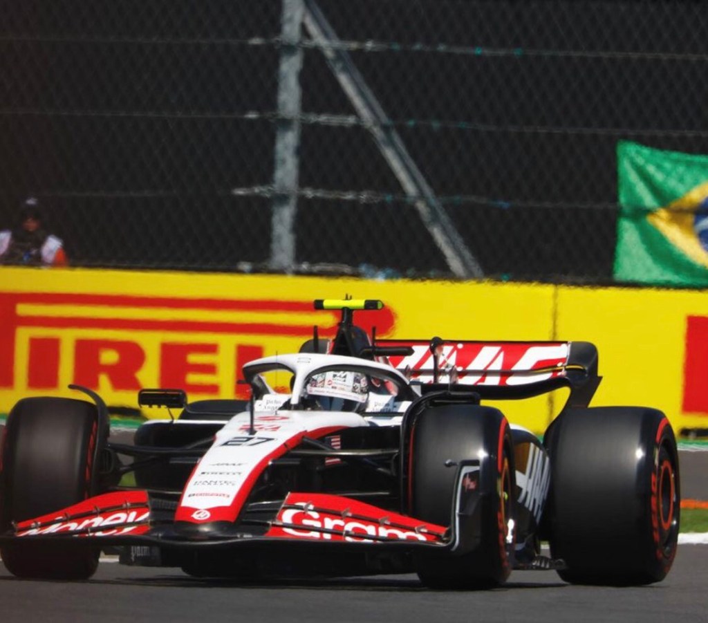 Nico Hulkenberg durante il gp del messico