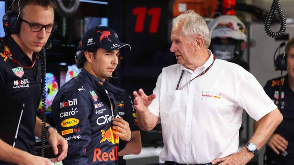 Helmut Marko e Perez