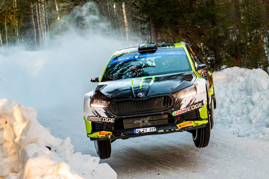 SkodaMotorsport RallySweden Report 20 Solberg1 1 scaled 1
