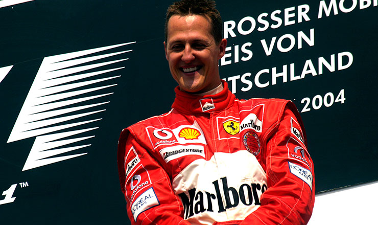 Schumacher campione nel 2004