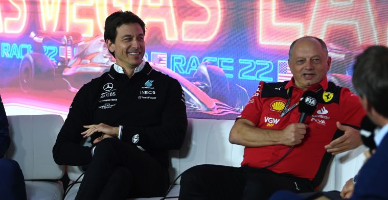 Toto Wolff e Frederic Vasseur sono stati convocati per incontrare gli steward per parlare del linguaggio usato durante una conferenza stampa ufficiale la scorsa settimana.