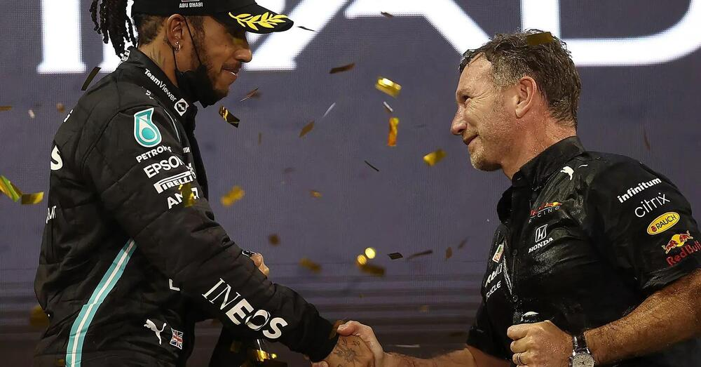 Hamilton in Red Bull: Lewis risponde ad Horner