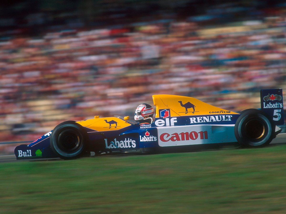 Formula 1 Élite: la Williams FW14B di Mansell e Patrese