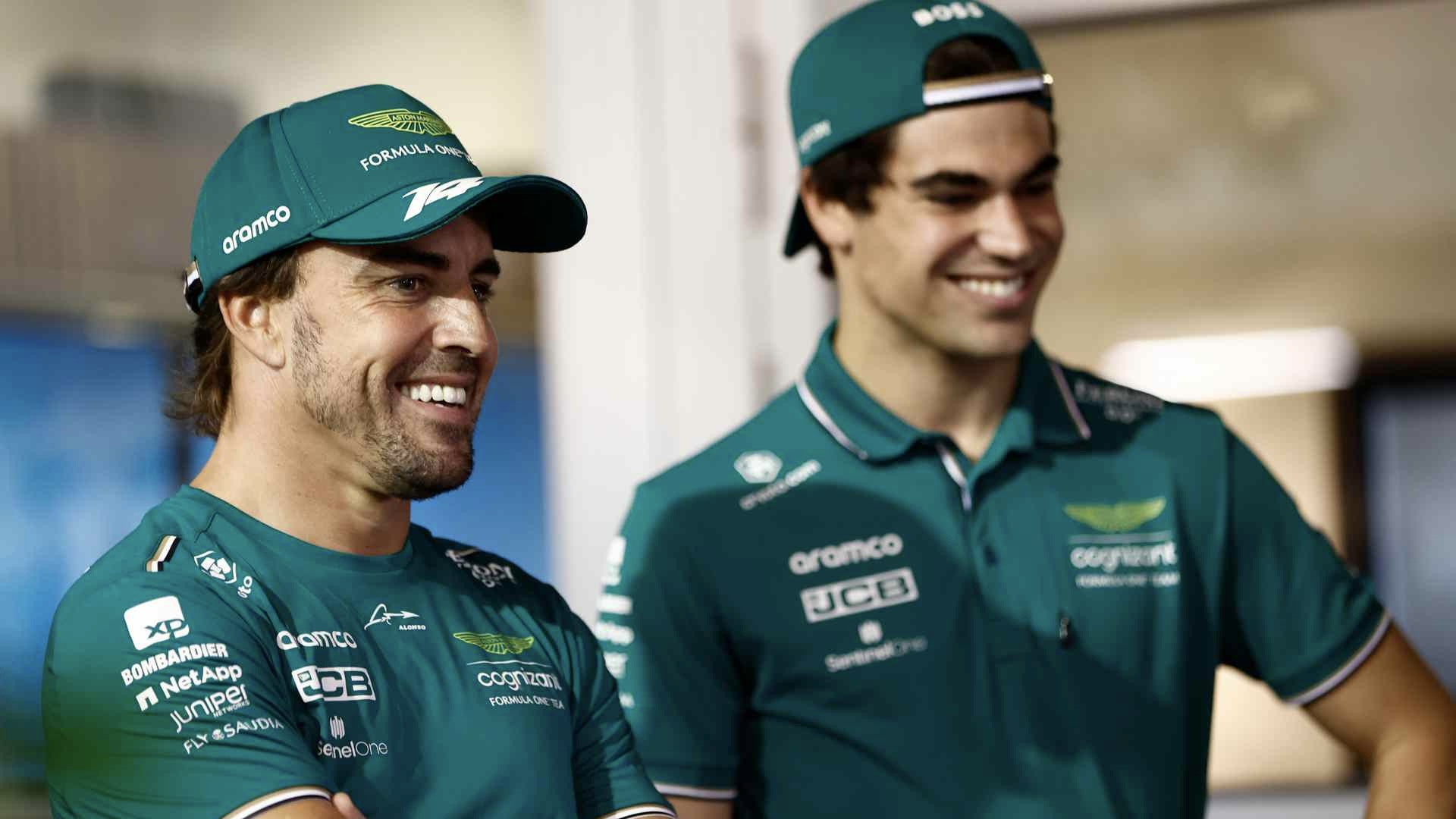 Fernando Alonso Lance Stroll