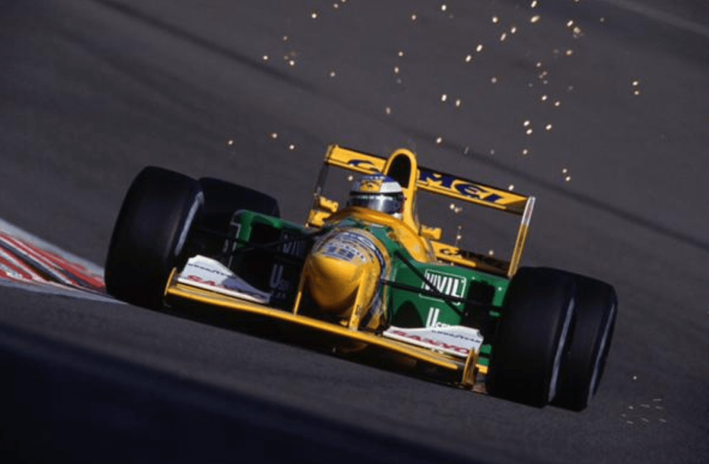 La prima vittoria in F1 di Schumacher