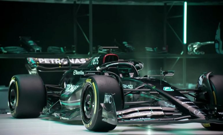 f1 presentazione vetture 2023 svelata la nuova mercedes w14 tutte le immagini 13274 9