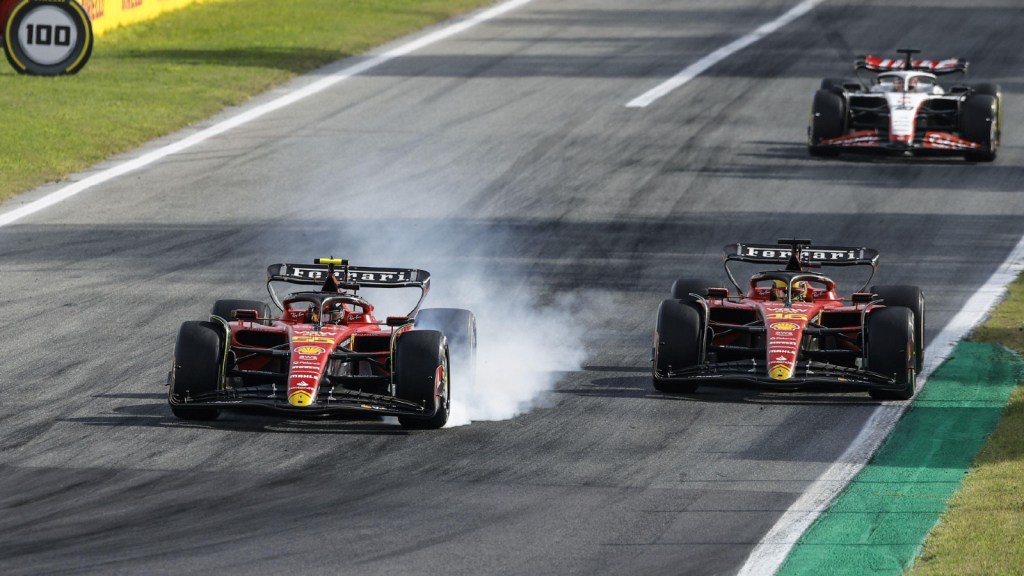 ferrari carlos sainz charles leclerc italian grand prix1