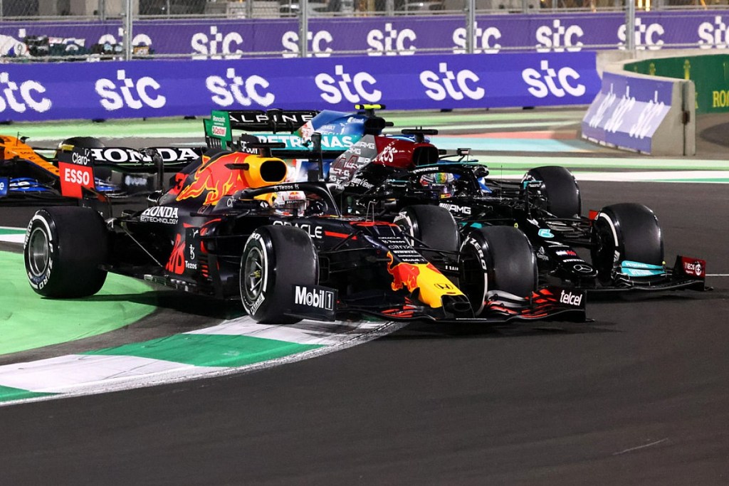 Max Verstappen a Jeddah 2021