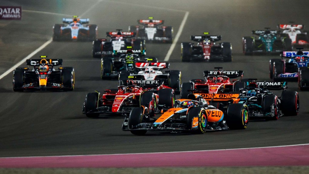 qatar grand prix sprint start planetf11