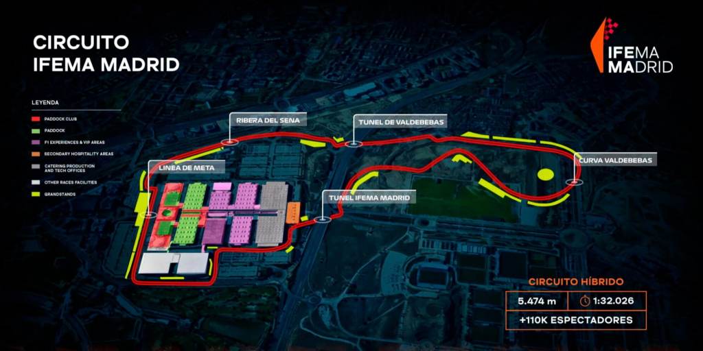 Il GP di Madrid è finalmente realtà. Ma cosa sappiamo del layout di questo circuito? Ecco come vuole essere unica.