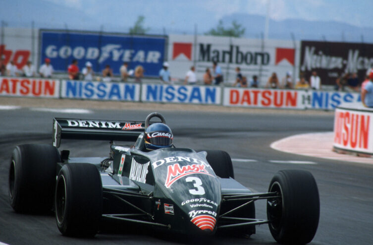 Michele Alboreto Tyrrell GP Las Vegas 1982