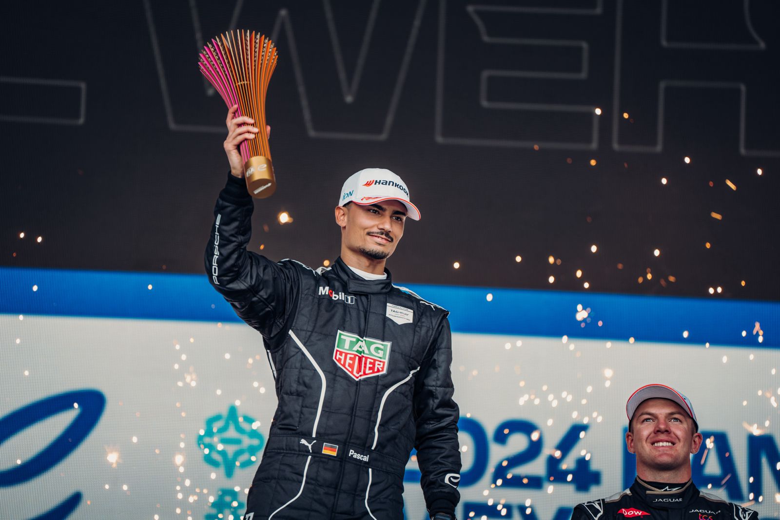 Pascal Wehrlein, del team Porsche, leader della classifica piloti