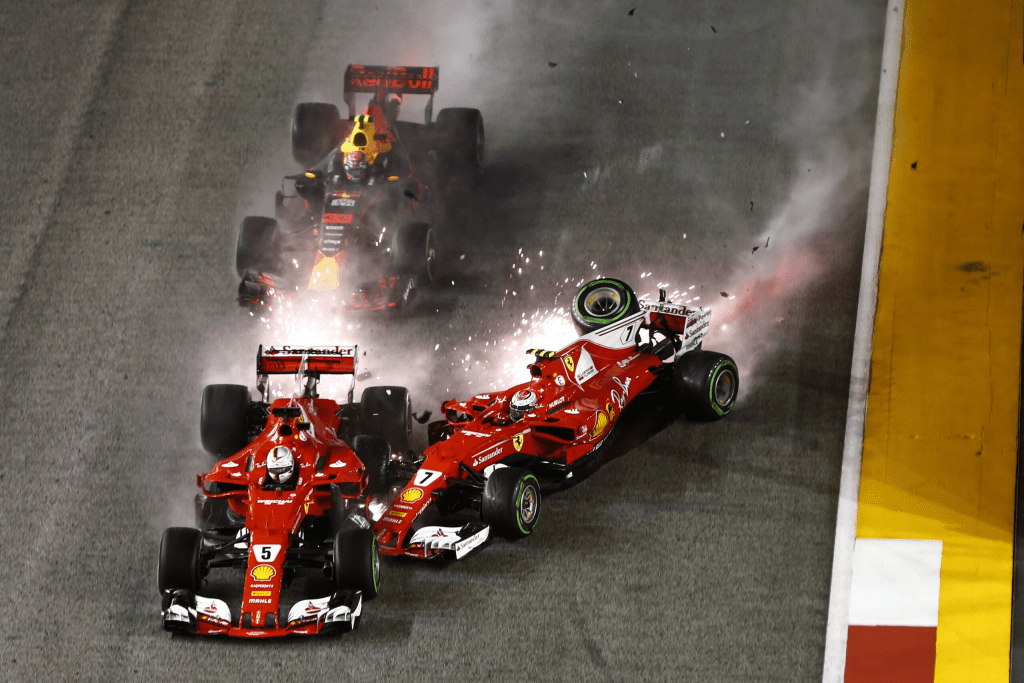 Vettel - Raikkonen Singapore 2017 Vettel - Raikkonen Singapore 2017