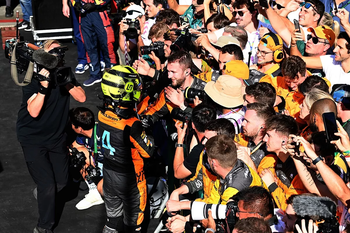 lando norris mclaren 2nd posit