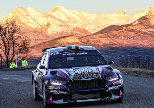 mauro miele rally monte carlo 2024 foto bettiol