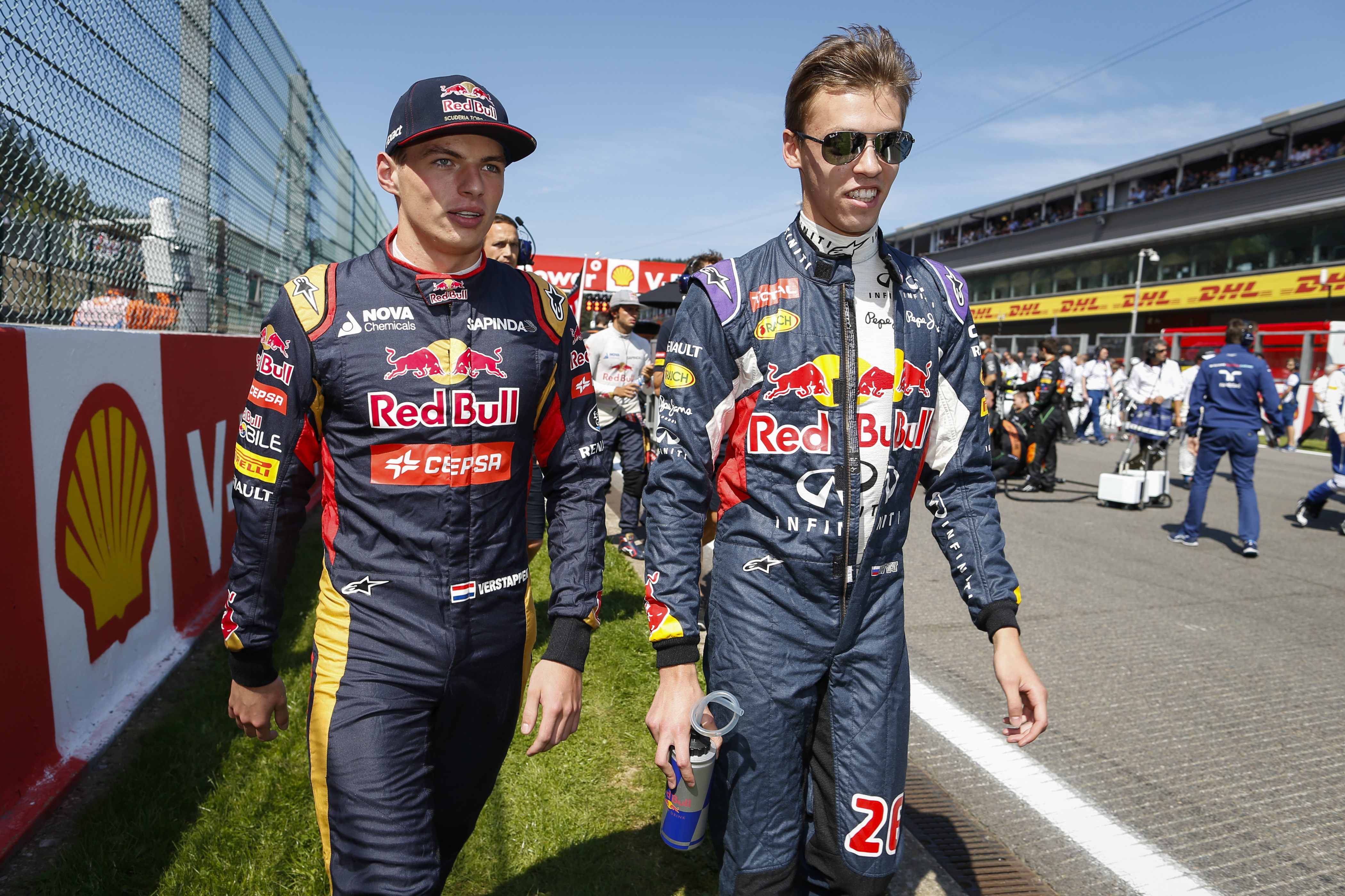 verstappen and kvyat