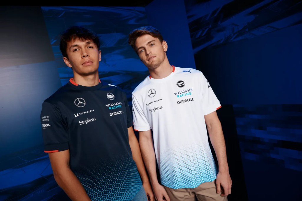 Albon Sargeant line up Williams