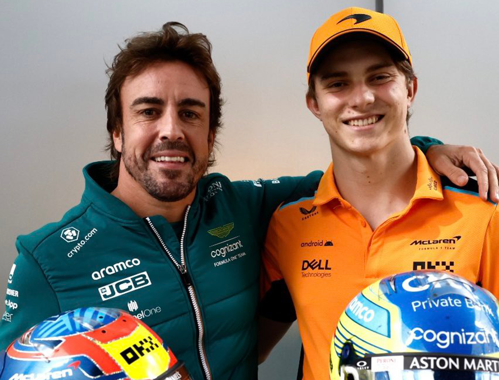 Alonso e Piastri
