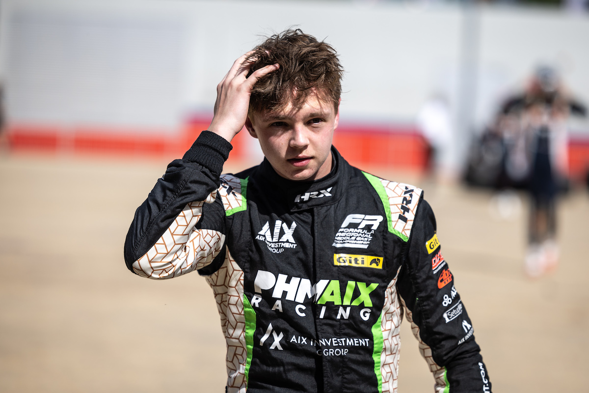 DUBAI (UAE) FEB 1-4 2024 - Round tthree of the FRMEC / F4UAE Championships at Dubai Autodrome. Taylor BARNARD #05, PHM Racing. © 2024 Dutch Photo Agency.