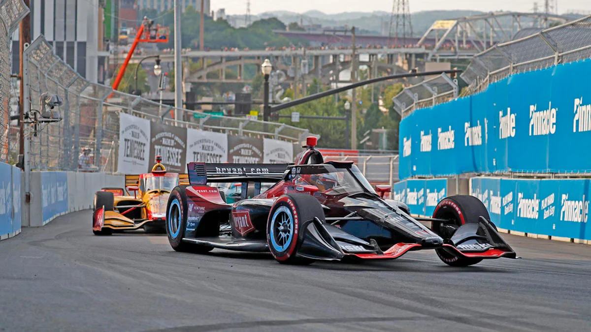 Foto di repertorio del Music City Grand Prix, che si "sposterà" al Nashville Superspeedway