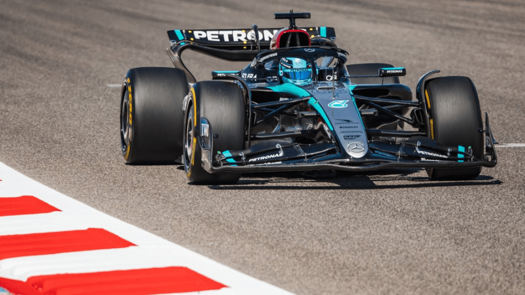 Mercedes W15, le prime sensazioni di Russell