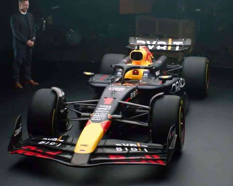 La RB20 presentata da Red Bull che ha stupito Verstappen